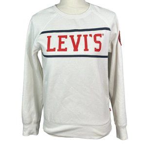 Levi's EUC Sweater with Arm Patch Boys Size Large / Women's Size Small